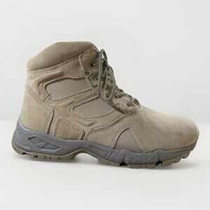 Rothco Men’s Leather Suede Tactical Boot Tan Size 10 NWOB